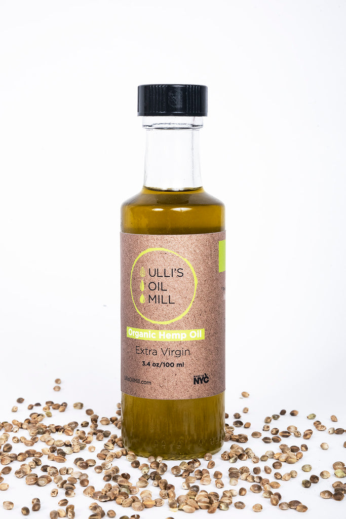 Organic Cold-Pressed Hemp Seed Oil