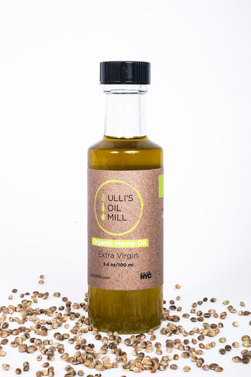 Organic Cold-Pressed Hemp Seed Oil